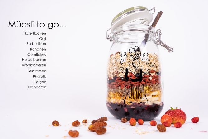 Müesli to go Content