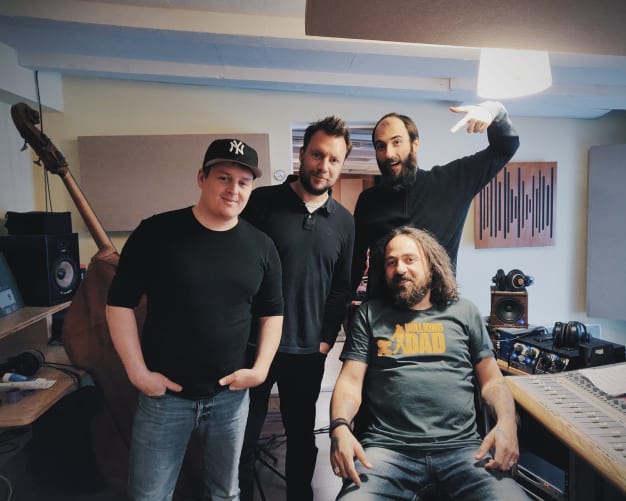 O.O.R.B. und Alexander Lausch im Listencareful Studio Content