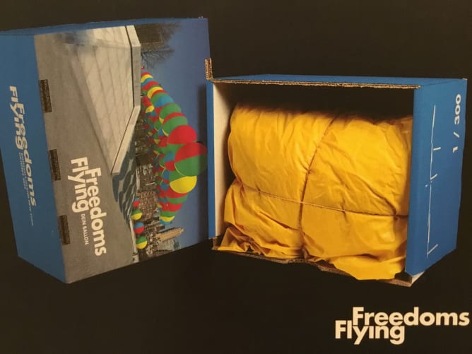 So werden die FlyingFreedoms Ballons ausgeliefert.