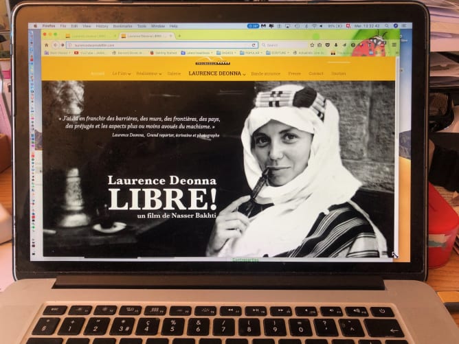 Site du film Laurence Deonna, libre Content