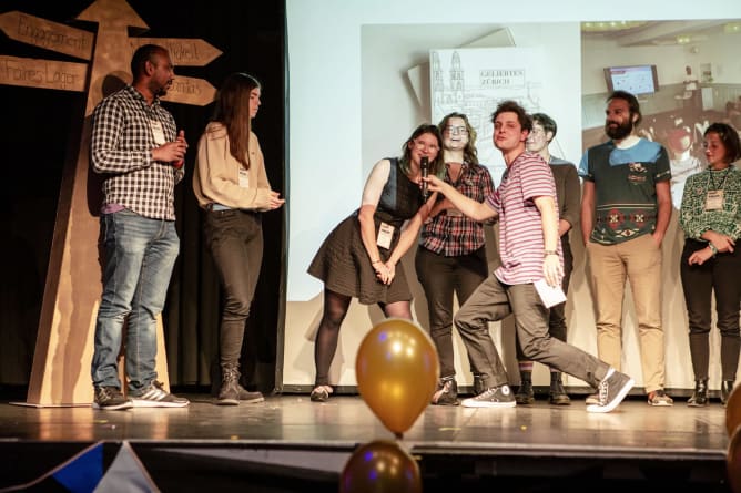 Geliebtes Zürich am Young Caritas Award 2019 Content