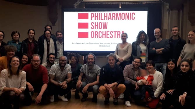 L'équipe du Philharmonic Show Orchestra ! Content