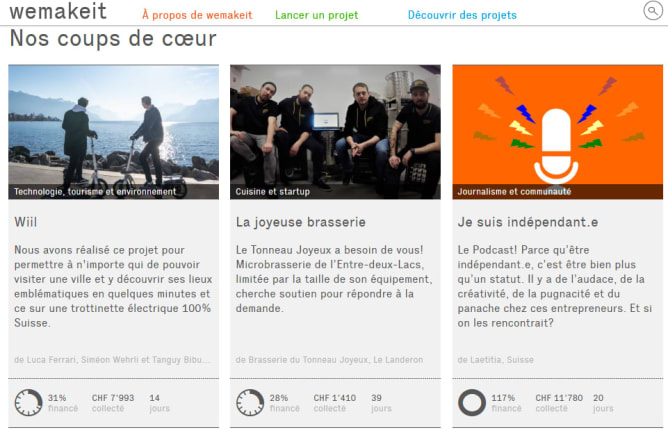 En première page ces prochains jours Content