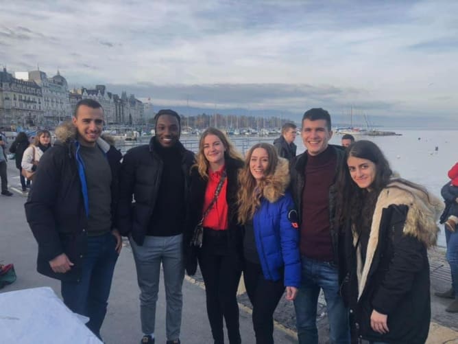 Adam Nassohe, Edward Tandia, Elena Gauthier, Carla Tali, Besnik Buci et Nour Riad