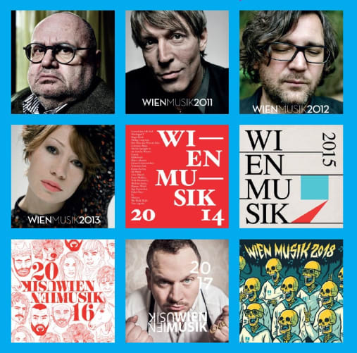 (Fast) alle bisher erschienenen WIEN.MUSIK-CDs