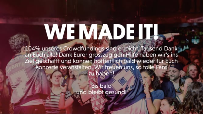 WE MADE IT!