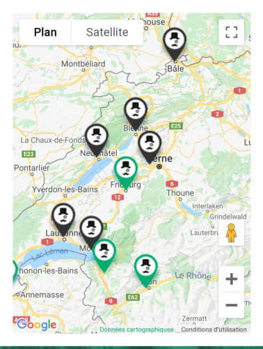 Le futur de ByKarl (présent en vert, prospection en noir)