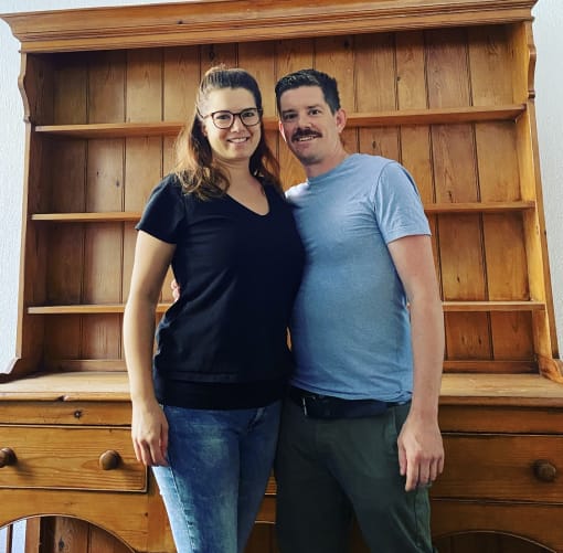 Und das sind wir: Selina & Stephan