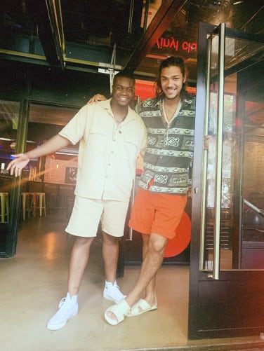 Peterson Nanje & Stéphane Macé Touré (Fondateurs du collectif MonLausanne) Content
