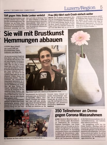 Zeitungsartikel 20Minuten