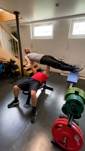 L'entraînement physique a déjà commencé Content