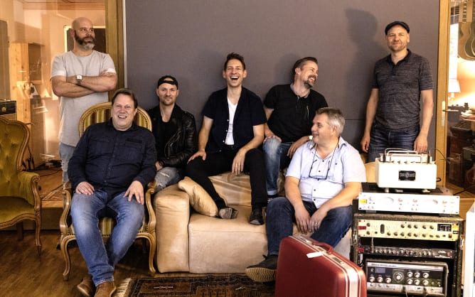 The Band at Mazzive Sound Studios – June 2020