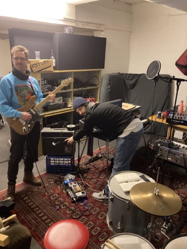 recording the new album