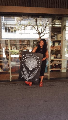 Meet Anabel and the Green Angel Plaque!