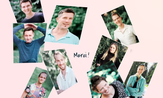 Ein grosses «Merci» fürs Mitmachen! Content