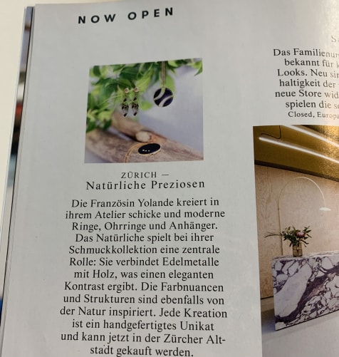 Article du magazine Annabelle Content