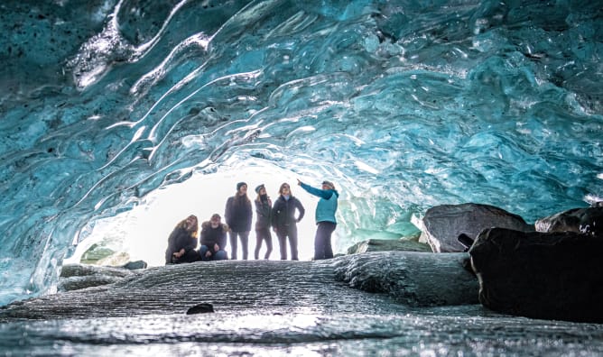 Gletscherhöhle Morteratschgletscher