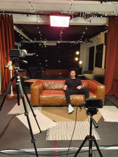 Backstage de notre vidéo pour les organisateurs d'événements Content