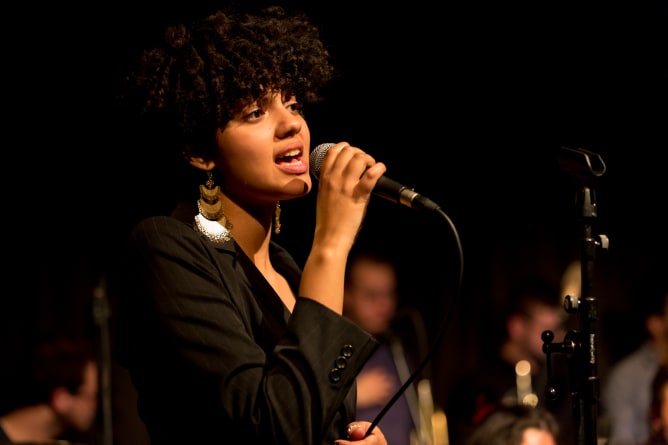 Larissa Murangira, chanteuse du projet