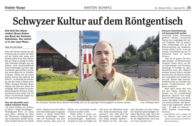 Freitag, 22.Oktober 2021, Einsiedler Anzeiger Content