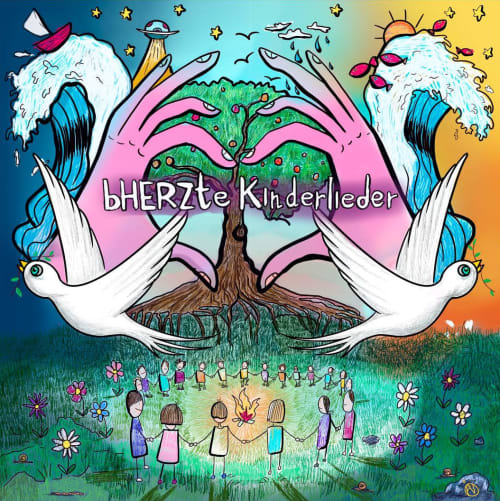 bHERZte Kinderlieder CD-Cover
