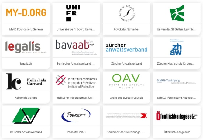 Ehrenloge der Plattform entscheidsuche.ch