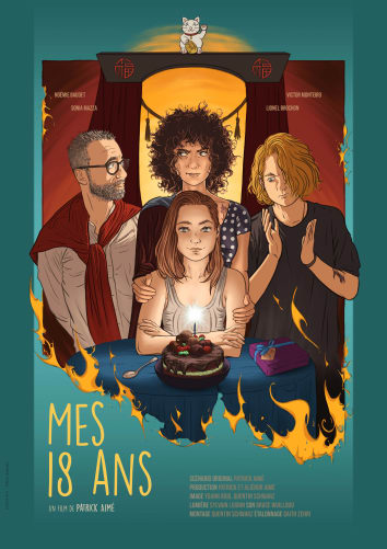affiche de Mes 18 ans, mon premier gros challenge cinématographique Content