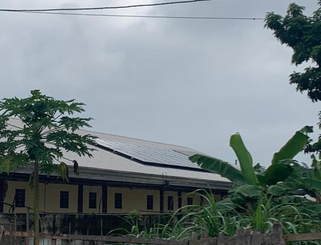 Die neuen Solarpanels wurden installiert!