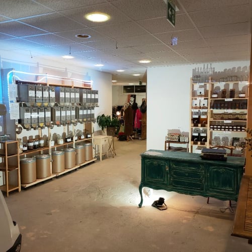 Notre joli espace au POP UP SHOP!