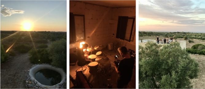 Meira Loom Recording Session in Puglia, Italy