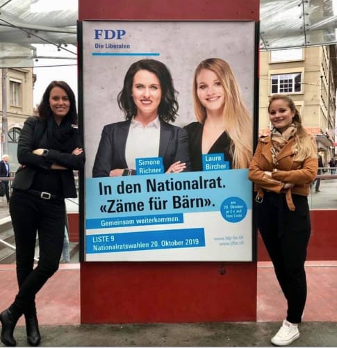 Plakat Nationalratswahlkampf 2019