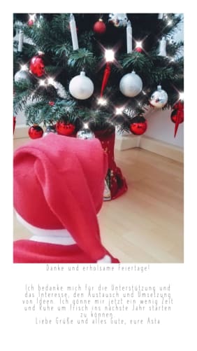Erholsame Feiertage 🎄✨🌟