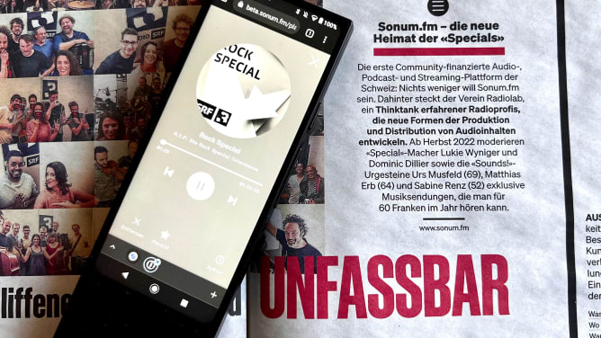Unfassbar: Sonum.fm im Sonntagsblick, 20.3.2022