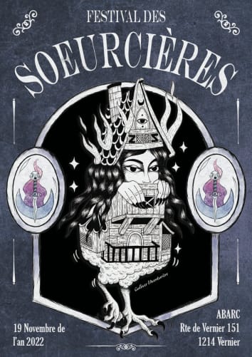 Affiche du Festival des Soeurcières 1ed