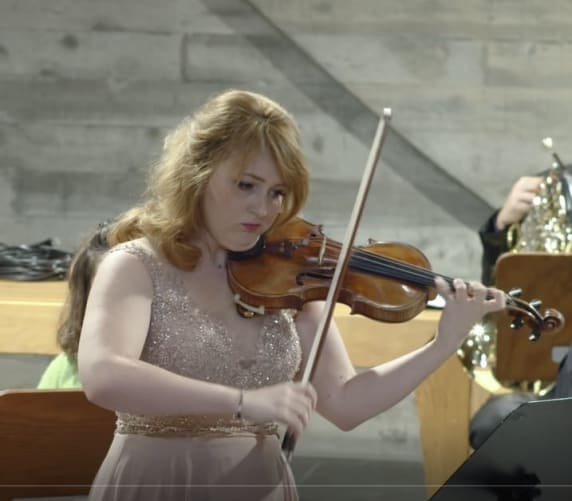 Vladylava Luchenko, Violine