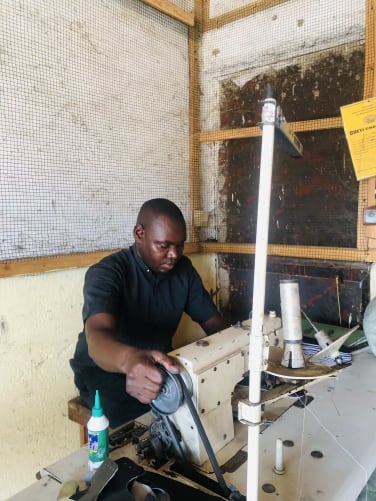John Mbwambo Mtae de footwear project