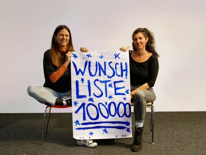 Thanks 100’000 to all the people who support us, and who make sure that we don’t run out of money on Christmas
