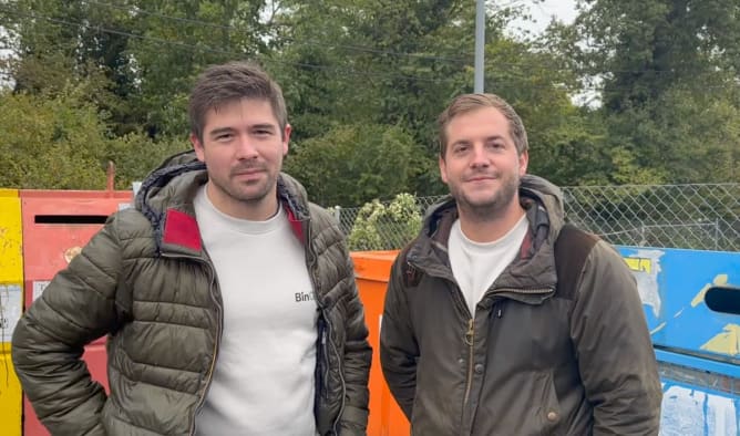 Edouard & Romain, founders of BinGo