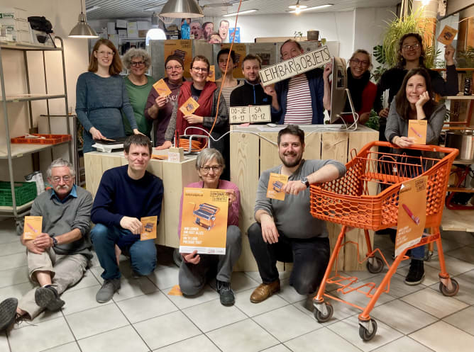 Das LeihBaràObjet-Team!