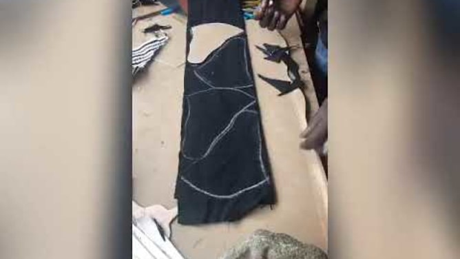 cache-nez made in Burkina