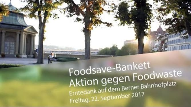 Foodsafe-Bankett am 22. September auf dem Berner Bahnhofplatz