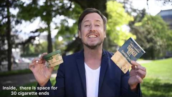 SmokerGel sur Wemakeit 6 millions de mégots en moins dans l'environnement!