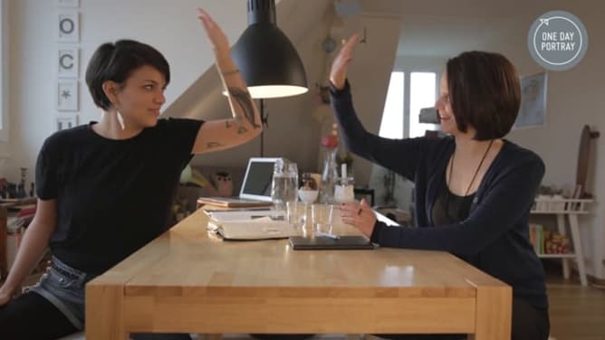 One Day Portray Crowdfunding Video