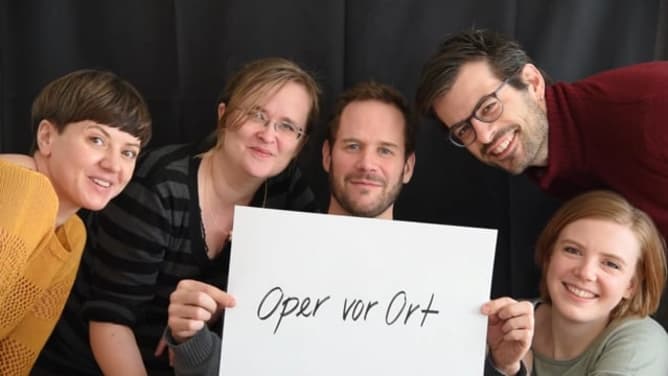 wemakeit Oper vor Ort