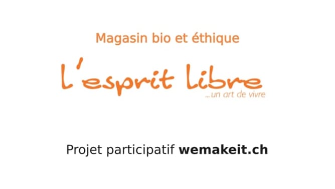 Projet participatif We Make It - L'Esprit Libre