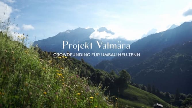 Projekt-Valmaera Crowdfunding für Umbau Heu-Tenn