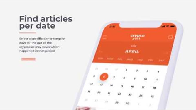 Crypto Post Application