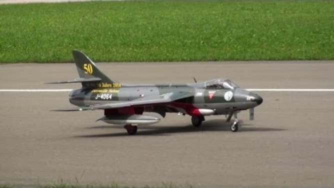 Hunter MK 58A JET WORLD MASTERS SWITZERLAND 2013