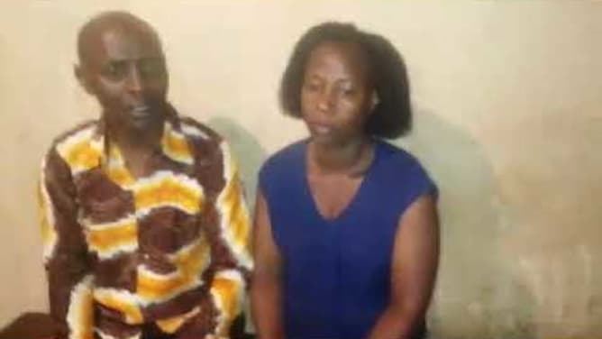 Védaste et Chantale à Kigali
