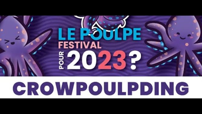 Crowdfunding Poulpe Festival 2023